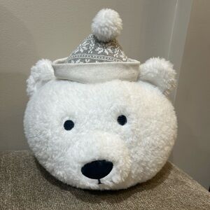 Cupcakes and Cashmere Polar Bear Pillow